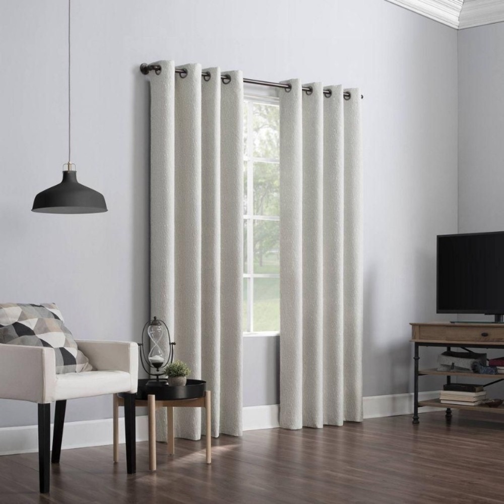 Today only NWT Sunzero Noir Thermal blackout Grommet top Curtains no offer